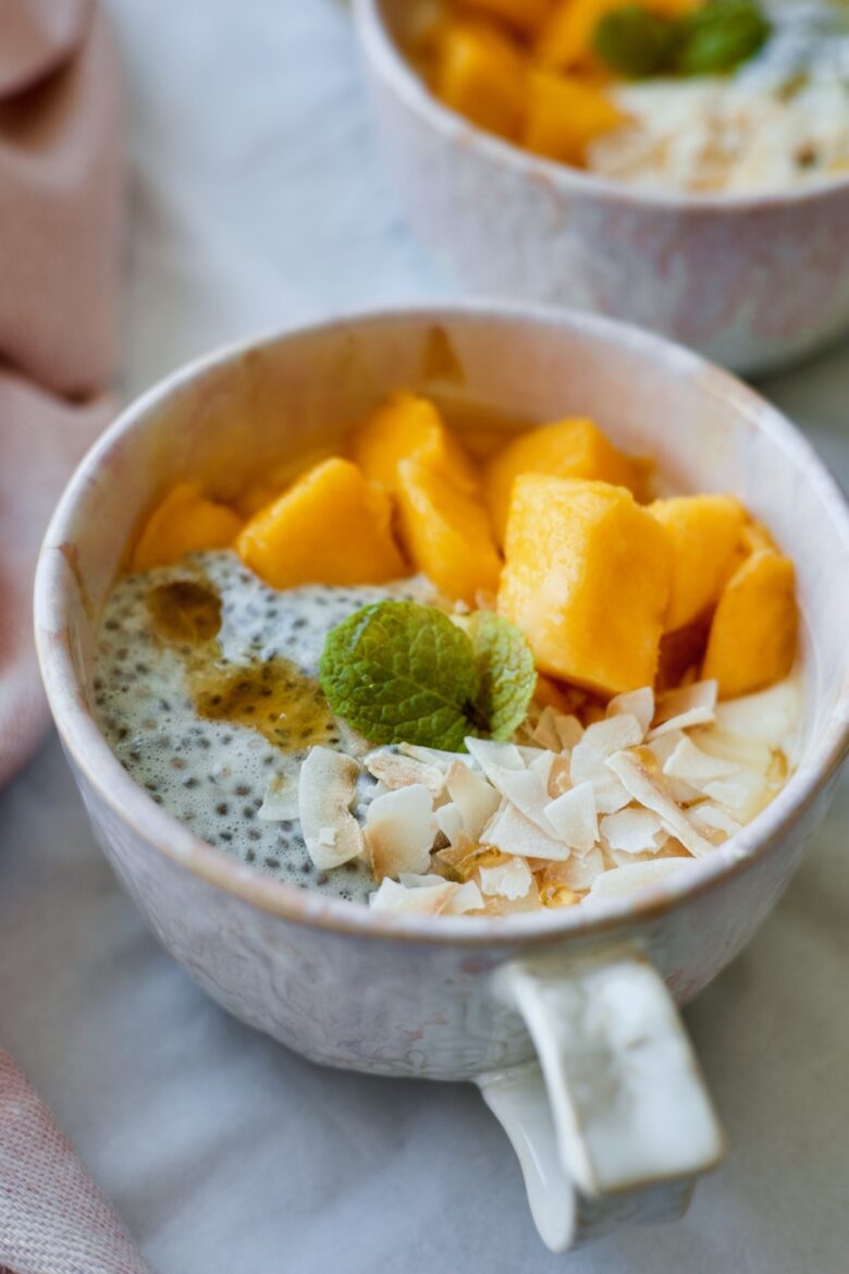 mango-coconut-yogurt-with-chia-pudding - 3